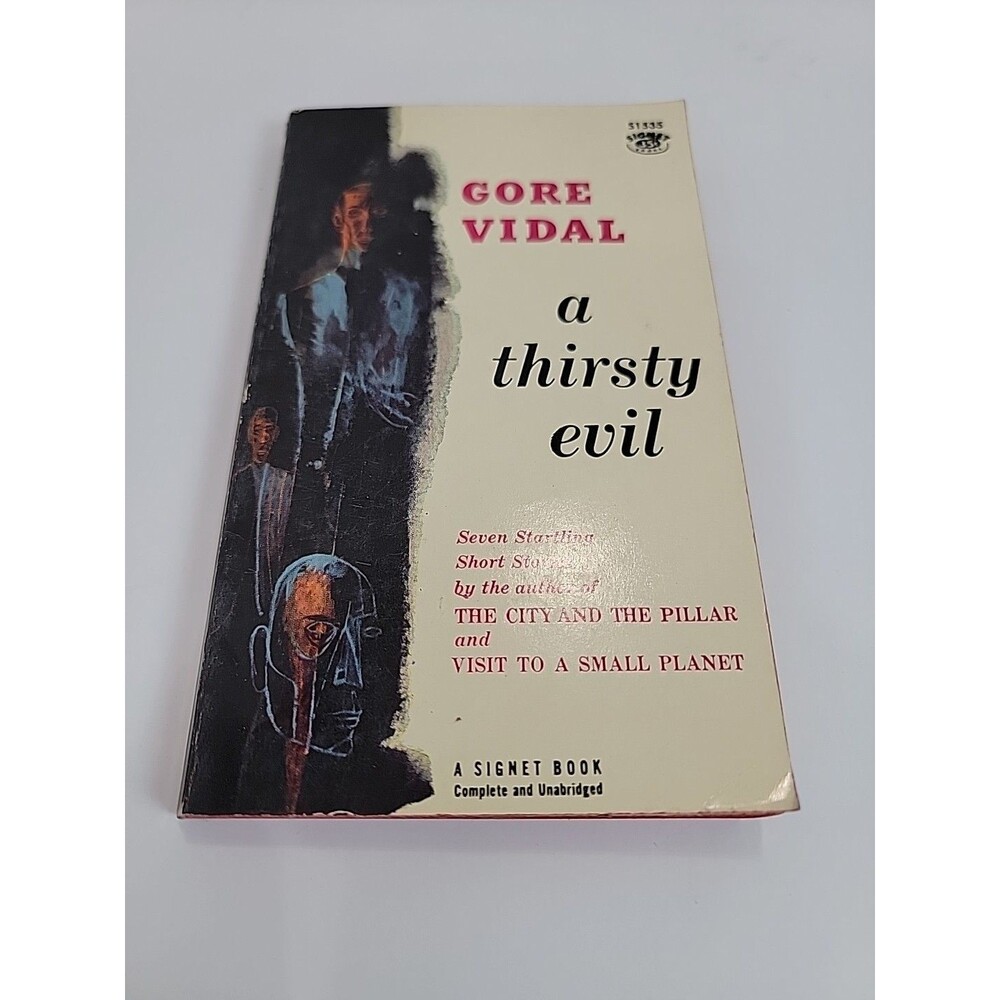 Gore VIDAL / A THIRSTY EVIL ~ 1st Printing, 1958, Signet, vintage paperback Gay